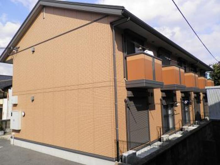 豊岡市京町のアパートの外観|インターネット無料になりました＊オール電化使用◎