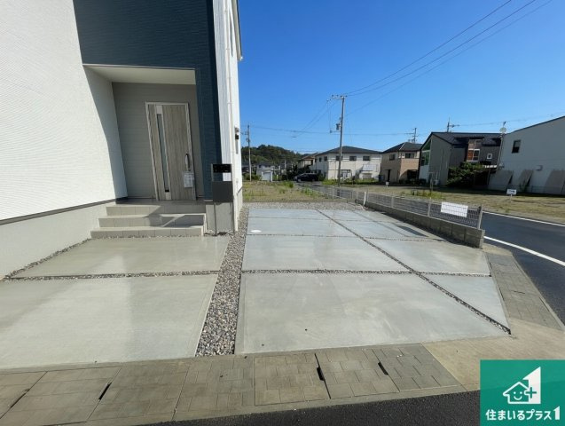 ★29(土)30(日)現地見学可能！★大津市和邇中　ラスト1邸の駐車場|駐車スペース！散水栓があるので、こまめに愛車を洗えます！