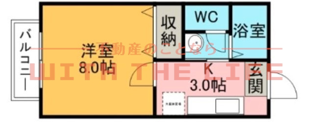 エクレールフラッツ【キャッシュバック対象物件】の間取り