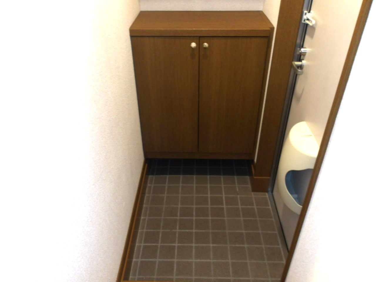 第5ケヤキハイツの玄関