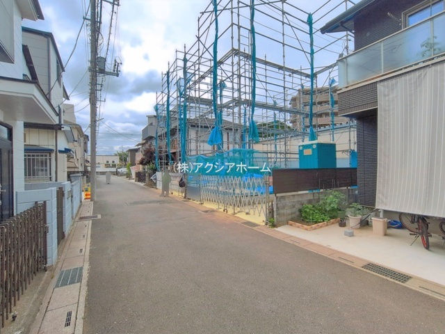 所沢市美原町4丁目・全2棟　新築一戸建　2号棟　の前面道路含む現地写真|現地写真（2026年5月28日撮影）