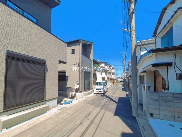 所沢市美原町4丁目・全2棟　新築一戸建　2号棟　の前面道路含む現地写真|現地写真（2026年7月29日撮影）