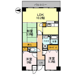 グレース門戸荘の間取り
