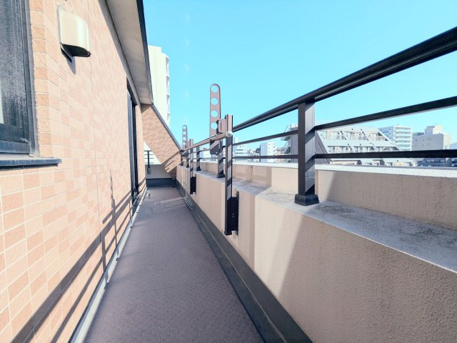 ファミール浅草シティウエストのバルコニー|～広々バルコニー写真～