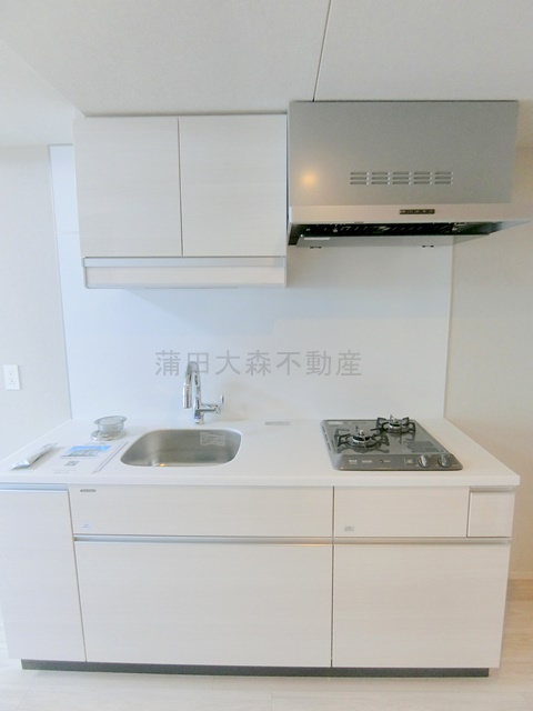 Live Casa千鳥町のキッチン|2口ガスシステムキッチン