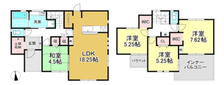 【間取り】 | 大津市陽明町9-5　新築戸建