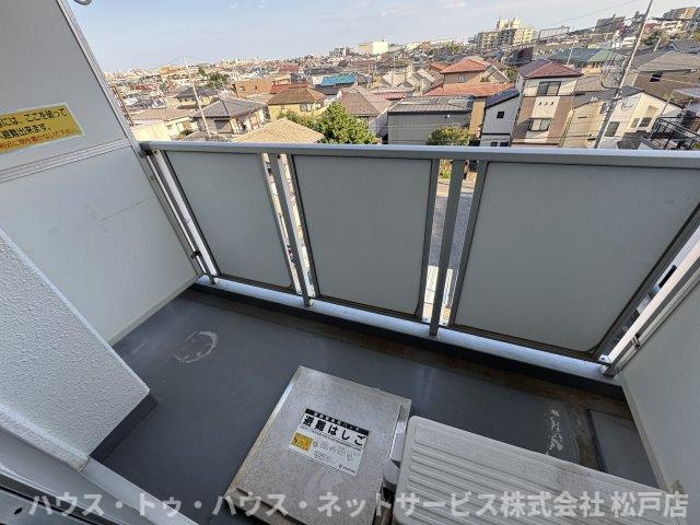 ベルシティのバルコニー