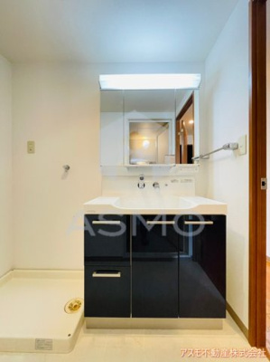 【洗面所】 | フラット野田Ⅲ