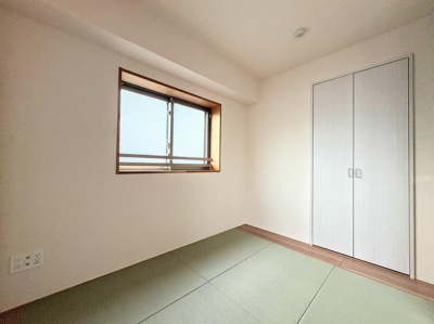 【和室】 | ベルドゥムール海老名ルミナス | 柔らかい畳が心地よい和室