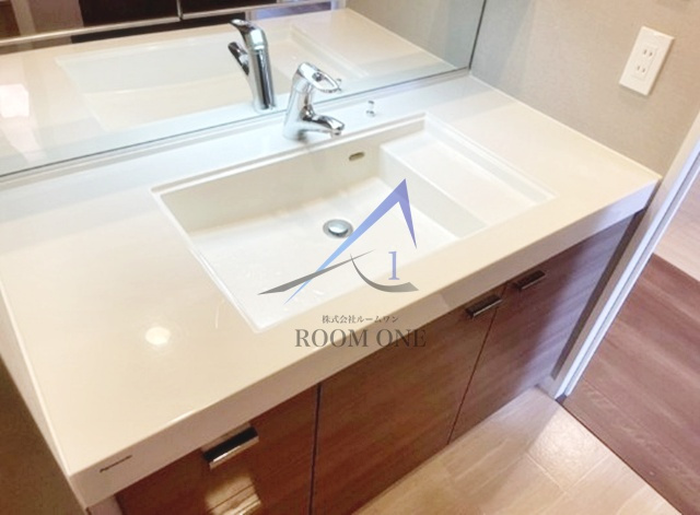 ザ･グランアルト錦糸町の洗面所|洗面台です。