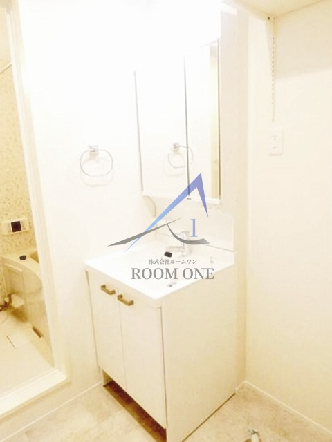 プラザN.J.Aの洗面所|洗面台です。