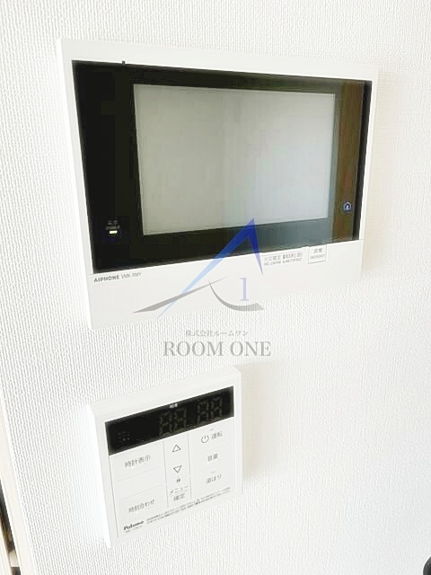 メインステージ南砂町のセキュリティ|モニター付きインターホンです。