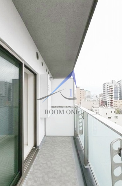 バウスフラッツ住吉のバルコニー|バルコニーです。