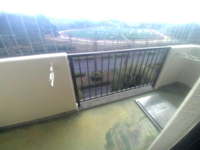 リバティビルのバルコニー