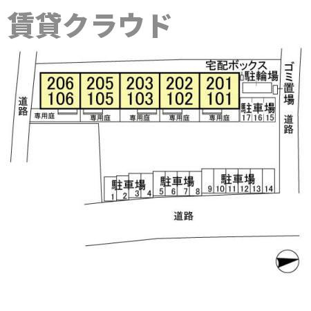 Ｒoute297の区画図