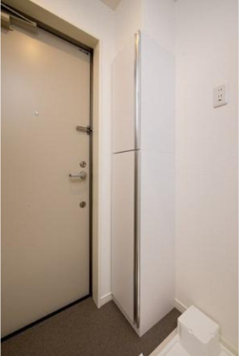 北区赤羽北２丁目のアパートの玄関