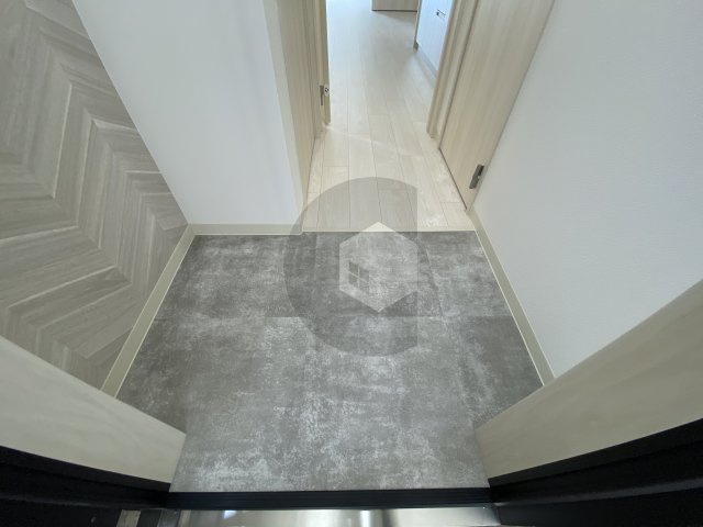 クリエオーレ御厨東の玄関