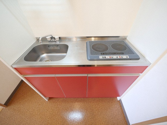 大阪市生野区新今里３丁目の賃貸マンションのキッチン