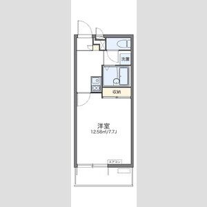 レオパレス御厨EASTの間取り