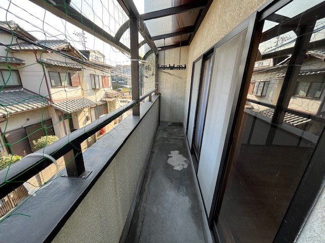 唐国町戸建のバルコニー