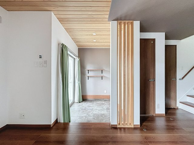「家族で移住」という決断の日のその他|土間付きの戸建です♡汚れやすいものを置いてもいいですね！