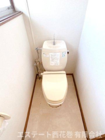 若葉町　菅原貸家のトイレ|暖房便座