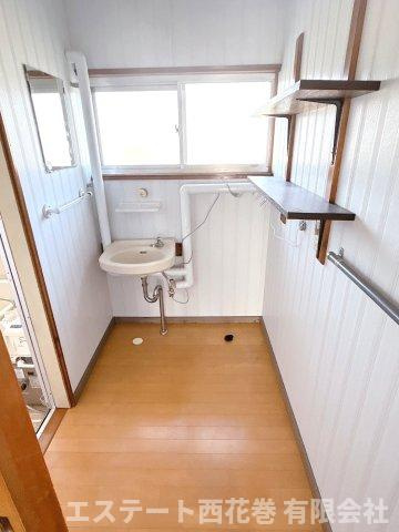若葉町　菅原貸家の洗面所