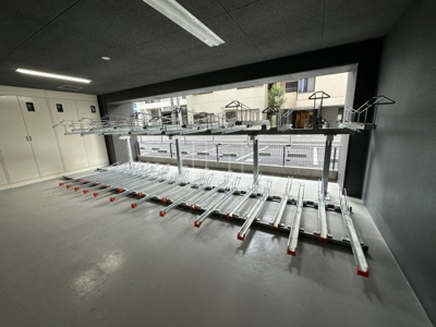 【その他共用部分】 | MELDIA CREST NAMBA SOL TERRACE | MELDIA CREST NAMBA SOL TERRACE（メルディアクレストナンバソルテラス）　駐輪場