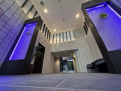 【ロビー】 | MELDIA CREST NAMBA SOL TERRACE | MELDIA CREST NAMBA SOL TERRACE（メルディアクレストナンバソルテラス）　ロビー