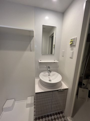 【独立洗面台】 | MELDIA CREST NAMBA SOL TERRACE | MELDIA CREST NAMBA SOL TERRACE（メルディアクレストナンバソルテラス）　独立洗面台