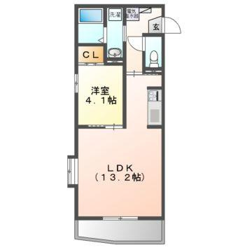 Ｓｉｄｅ－Ｓ（サイドエス）の間取り