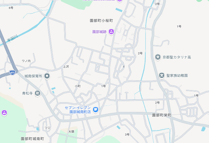 ★5(土)6(日)現地見学可能！★南丹市園部町城南町　限定1邸の地図