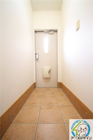 ソレイユⅡ番館の玄関|※パース写真