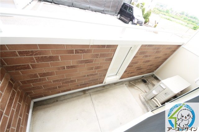 ソレイユⅡ番館のバルコニー|※パース写真