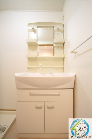 ソレイユⅡ番館の洗面所|※パース写真