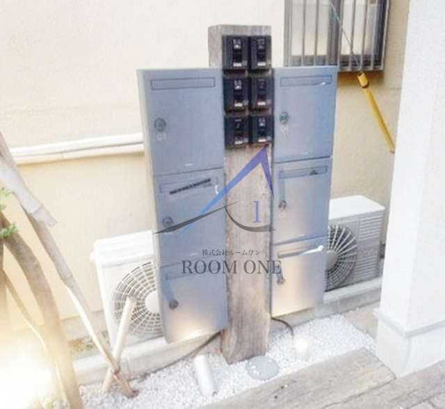 グリーンテラス蒲田のその他共用部分|集合ポストです。