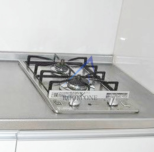 グリーンテラス蒲田の設備|2口コンロです。