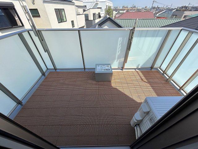 バラーバル石神井公園のバルコニー