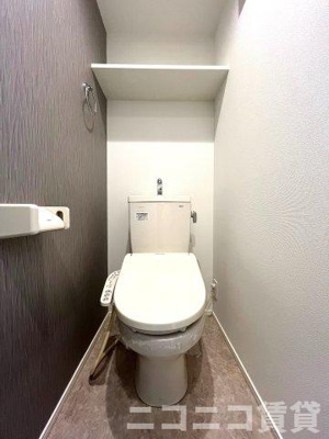 【トイレ】 | KONZ HOUSE | 別号室イメージの為、現状を優先致します。