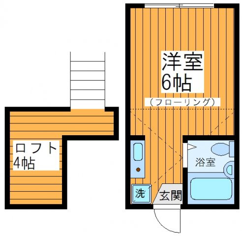 イエスタデイの間取り