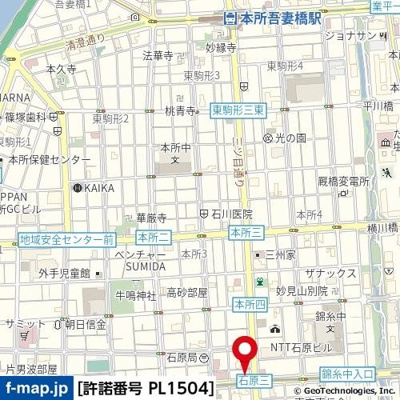 【地図】 | メイクスデザイン両国ＮＯＲＴＨ