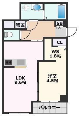 【間取り】 | ブランキューブ南摂津