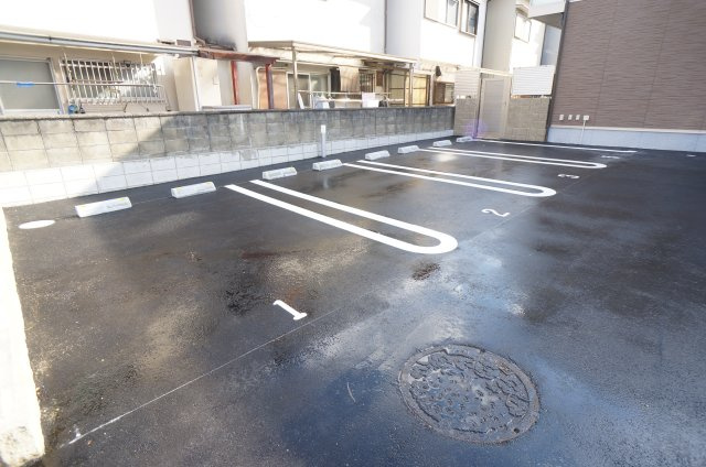 アークガーデンの駐車場