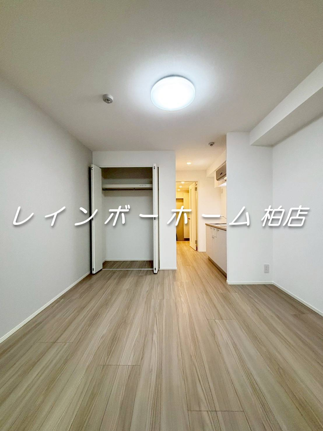 我孫子駅徒歩5分｜新築1LDK｜ペット相談可。接客・申込・契約オンライン！LINE×相談可！の収納|同施工。参考写真。