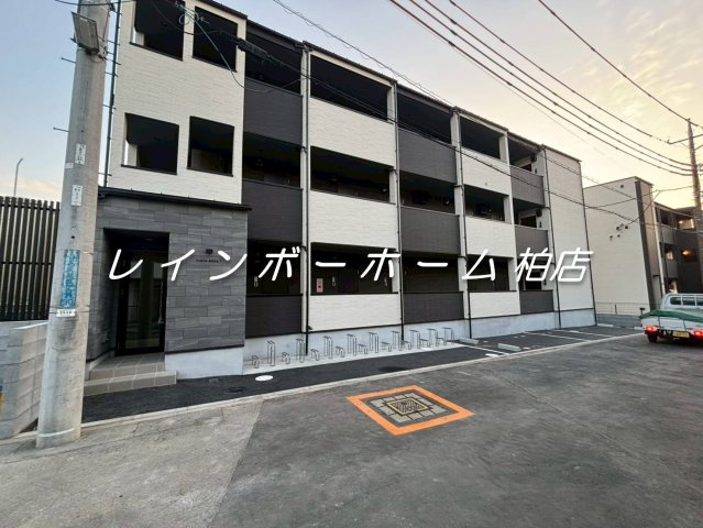 我孫子駅徒歩5分｜新築1LDK｜ペット相談可。接客・申込・契約オンライン！LINE×相談可！のエントランス|毎日通るエントランスはこのようになっています