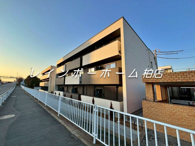 我孫子駅徒歩5分｜新築1LDK｜ペット相談可。接客・申込・契約オンライン！LINE×相談可！の外観|外観もきれいです