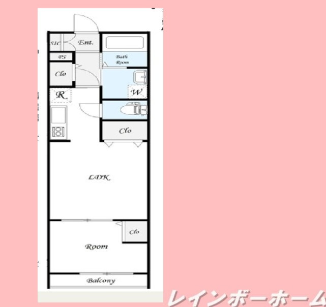我孫子駅徒歩5分｜新築1LDK｜ペット相談可。接客・申込・契約オンライン！LINE×相談可！の間取り