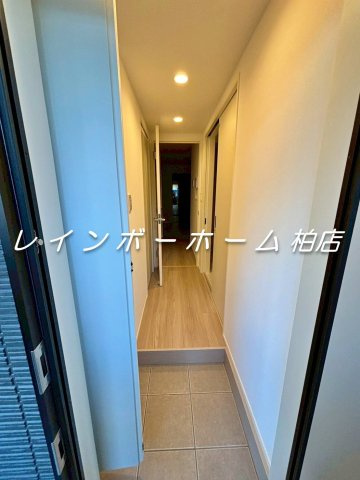 我孫子駅徒歩5分｜新築1LDK｜ペット相談可。接客・申込・契約オンライン！LINE×相談可！の玄関|同施工。参考写真。