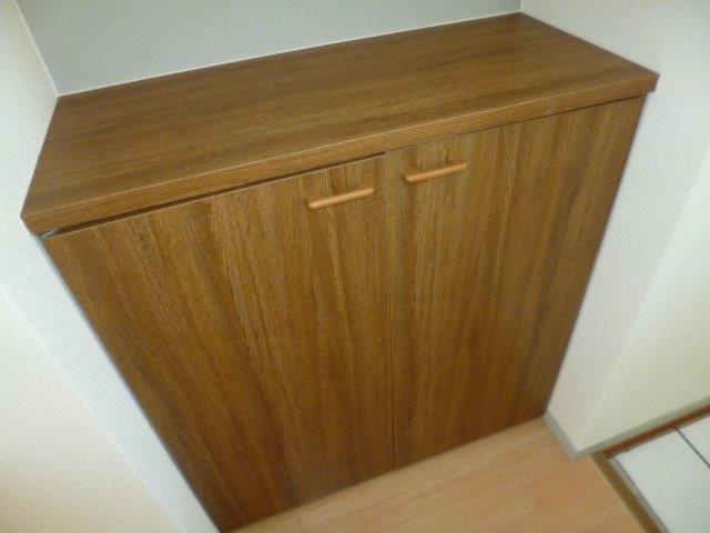 楠小路Aの内装|シューズボックス