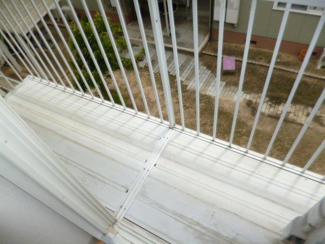 楠小路Aのバルコニー